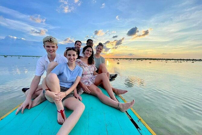 Half Day Kompong Pluck stilt home Village on Tonle Sap & Sunset - Flooded Forests & Optional Canoe Ride