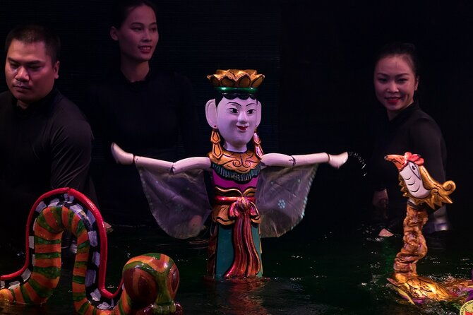 Hanoi: Amazing Water Puppet Show-Buddha Buffet (Vegan/Vegetarian) - Detailed Breakdown of the Itinerary