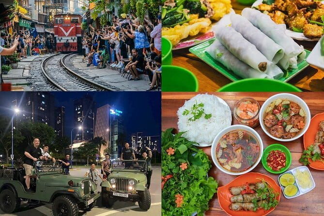 Hanoi Jeep Night Street Foodie Tour, Train Street and Egg Coffee - Why You’ll Love This Tour