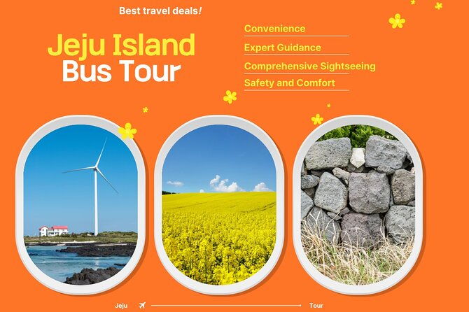 Jeju Island UNESCO Heritage Bus Tour - Day 2: Natural Majesty and Artistic Flair