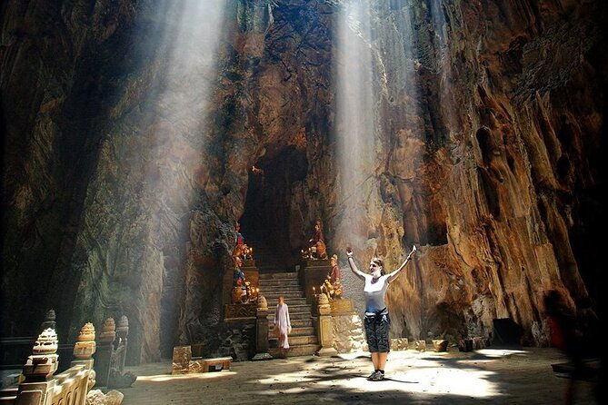 Marble Mountain, Am Phu Cave and Monkey Island Sunset Tour - Why This Tour Works Well