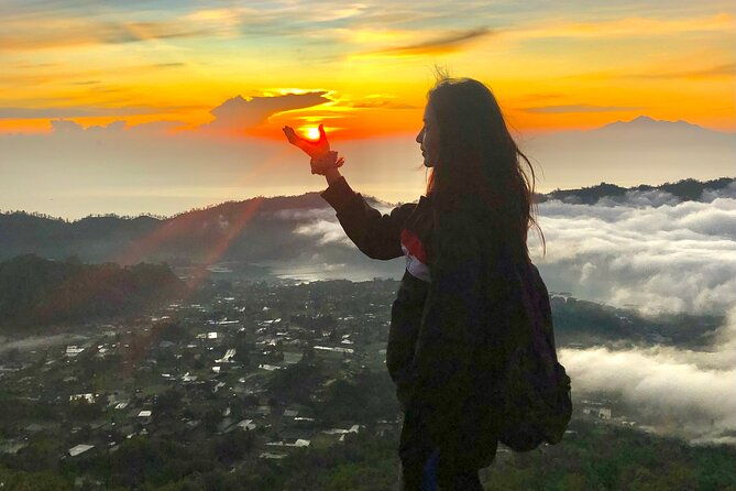 Mount Batur Sunrise Trekking and Hidden Waterfall - Reaching the Summit: Breakfast with a View