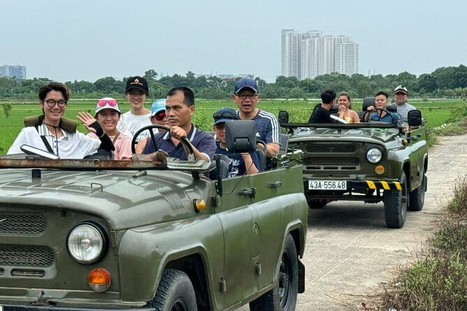 Ninh Binh Army Jeep see Highlight Start From Hanoi By Limousine - The Experience in Detail