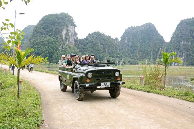 Ninh Binh Sunset Jeep Tour And Visit Hoa Lu Ancient Town - Stop 1: Tam Coc