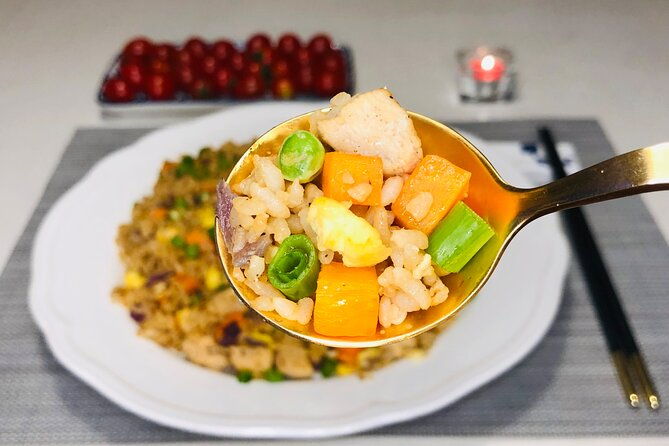 Online Cooking Class Fried Rice by Sunflower Li - The Sum Up