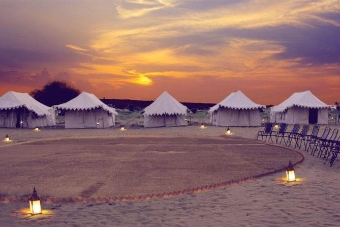 Overnight Camping With Camel Safari In Jaisalmer - Camel Rides and Sunset Views