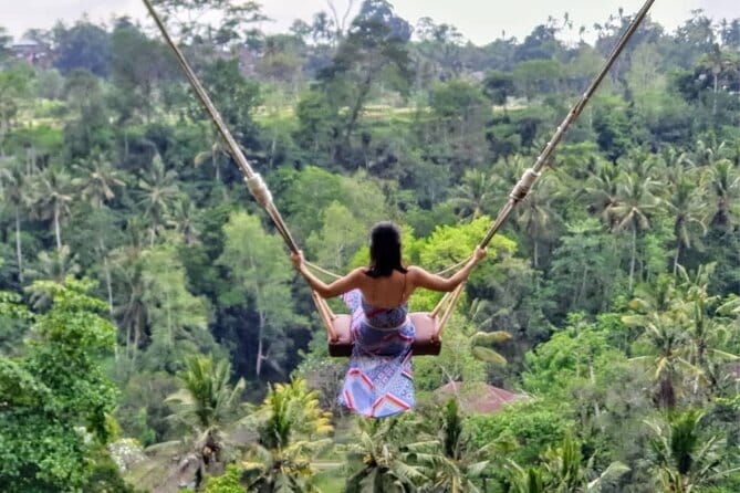 Ubud Jungle Swing and Water Rafting with Lunch Transport - The Experience in Detail