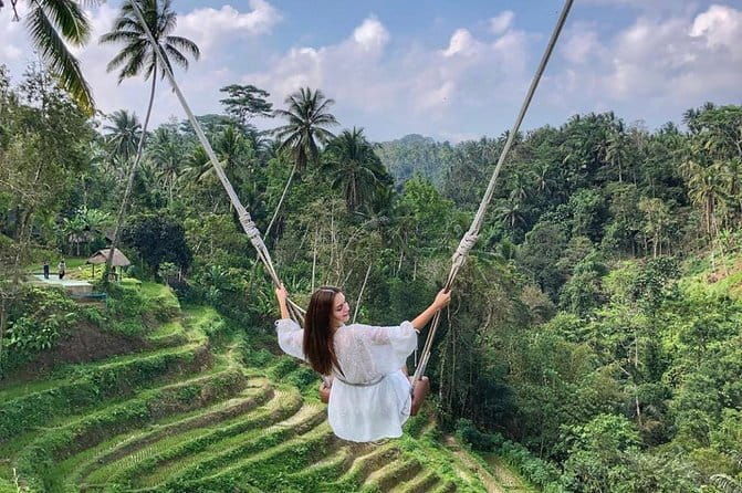 Ubud Jungle Swing - Monkey Forest - Water Temple - Waterfall - Final Thoughts