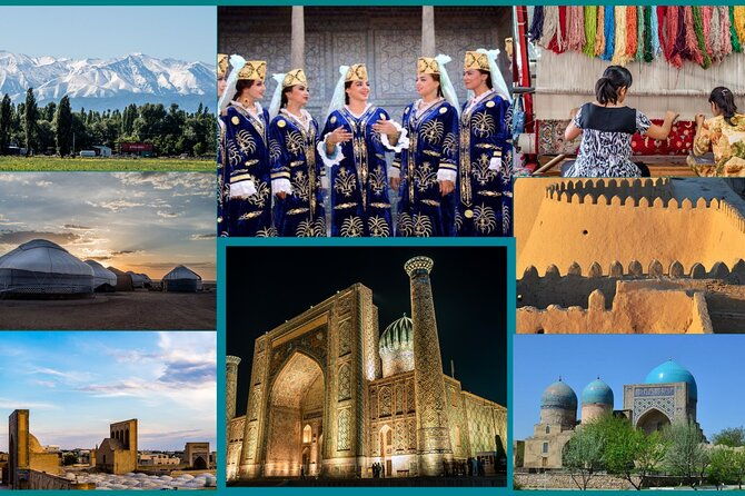 8-Day Private Tour in Uzbekistan with Pick Up - Cultural Gems & Royal Retreats