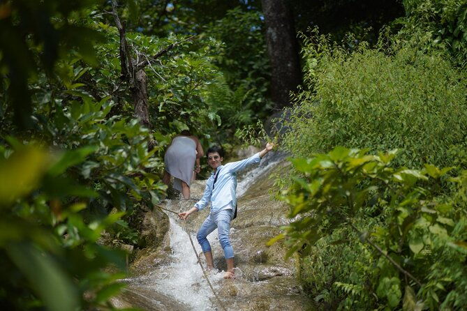 Chiang Mai:Sticky Waterfall Adventure and Bua Tong Huge Cave Tour - Transportation and Group Size