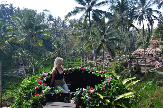 Custom Ubud Tour with Flexible Chauffeur - Nature’s Waterfall and Rice Terraces