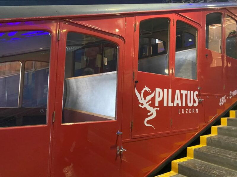 From Basel: Mt. Pilatus and Lake Lucerne Small Group Tour - Travel to Alpnachstad and Ride the Cogwheel Train