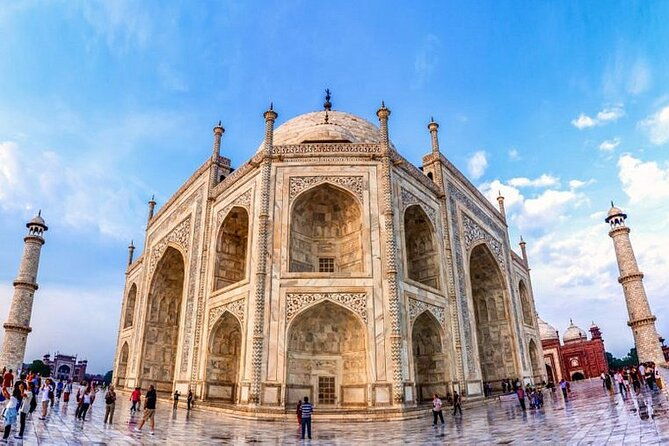 From Jaipur: Same Day Guided Taj Mahal, Agra Fort & Fatehpur Sikri Private Tour - The Perfect Viewpoint at Mehtab Bagh
