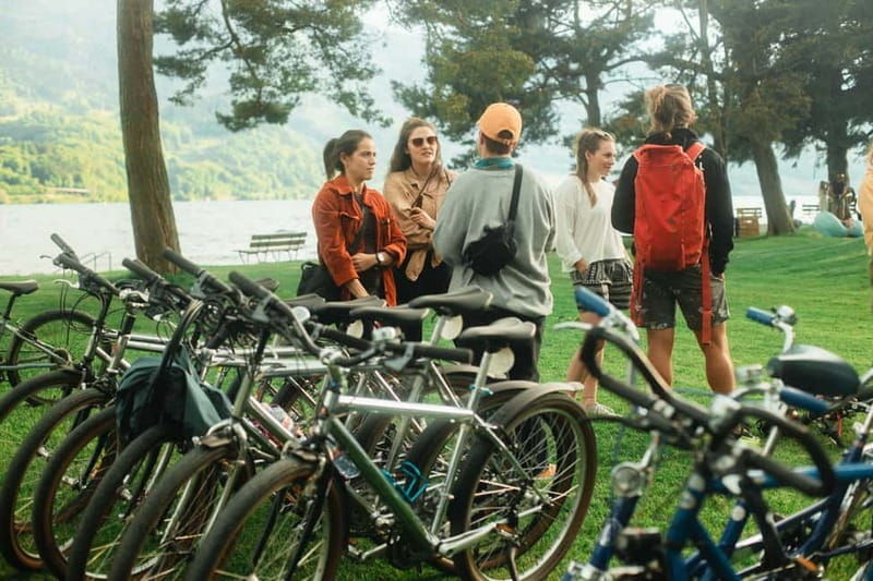 Interlaken: Lake Thun Sunset Social Bike Tour with Sundowner - What to Expect from the Itinerary