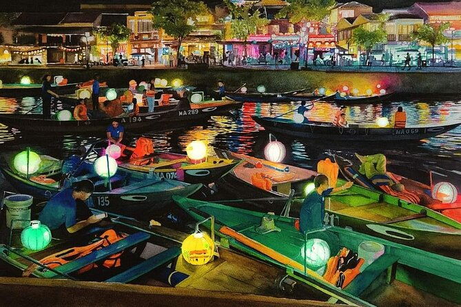 MARBLE MOUNTAIN & HOI AN CITY-Boat Ride- Night Market (6-7Hours) - The Night Market and Lanterns