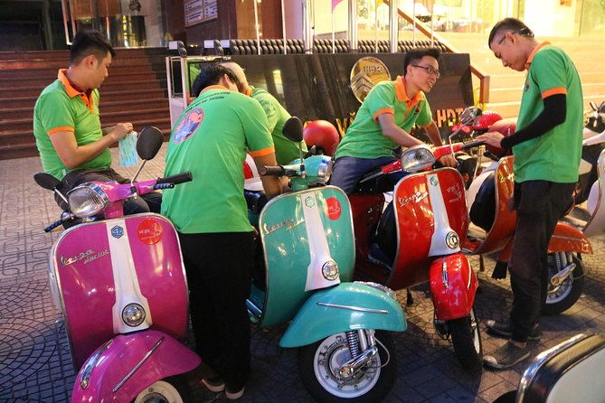 Saigon After Dark Vespa Street Food Tour + Live Music 4 hours - FAQs