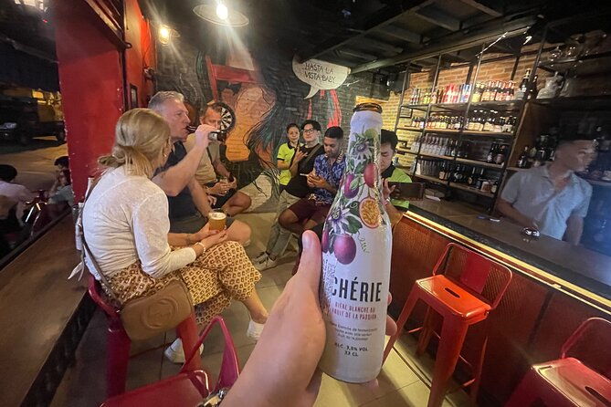 Saigon Night Street Food and Craft Beer Tour by Vespa Scooter - Evening Food & Drinks Finale