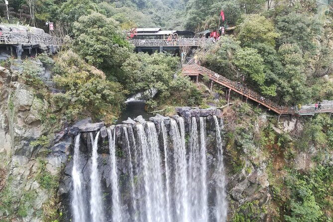 Skywalk Glass Bridge Waterfall Mountain Ancient Cave Private Tour - Optional Add-Ons for a Full Day