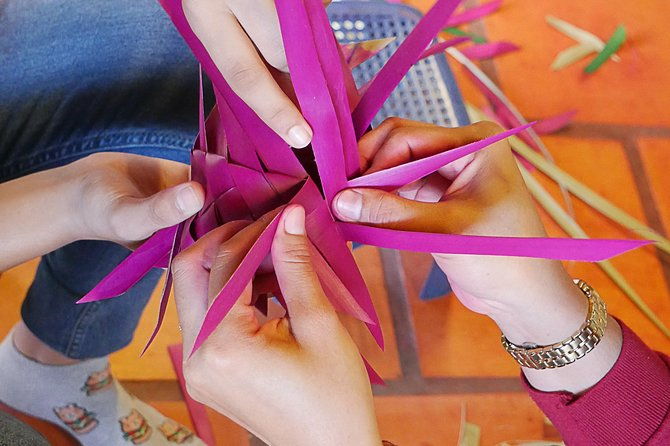 Smok weaving DIY activity from sugar palm leaf - FAQ