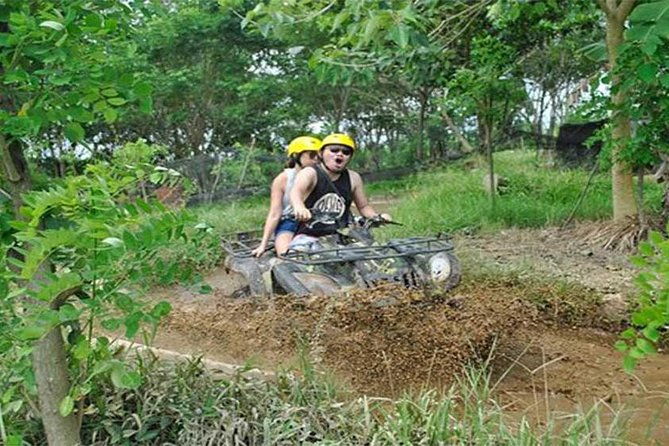 Ubud ATV Quad Bike, Monkey Forest and Rice Terrace - Waterfall and Village Visit