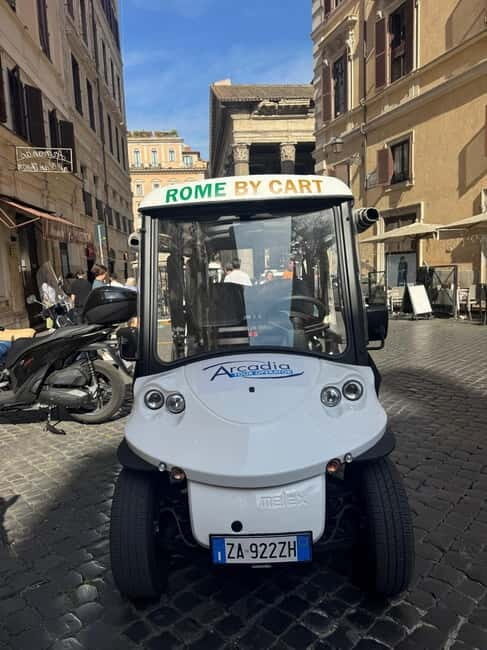 3H Rome: Baroque, Ancient and food experience by Golf Cart - Practical Tips for the Tour