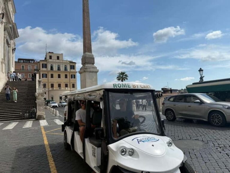 3H Rome: Roman Churches and Food at sunset on a Golf Cart - Who Is This Tour Best For?