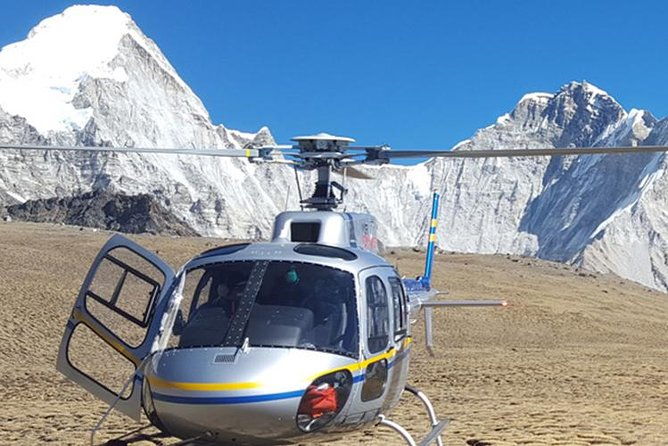 Everest Base Camp Helicopter Tour landing at Hotel Everest View - The Sum Up