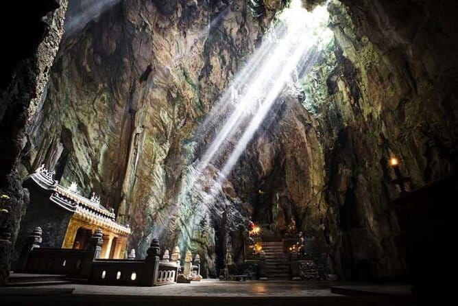 Full-Day Explore Marble mountain, Golden Bridge & Hoi an lantern - FAQs
