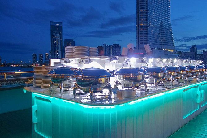Grand Pearl Dinner Cruise Experience at Bangkok with Pickup - FAQ
