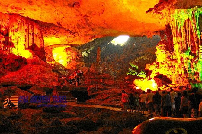 Halong Bay day cruise with Cave, Kayaking and Swimming on highway - Frequently Asked Questions