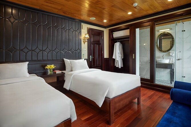 Halong Dragon Bay 5 Star Cruise 2D1N-All Inclusive,Cave,Transfer - The Food: A Highlight for Many