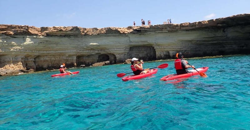 5-hour Cape Greco Caves kayaking + Snorkelling trip - The Itinerary Breakdown