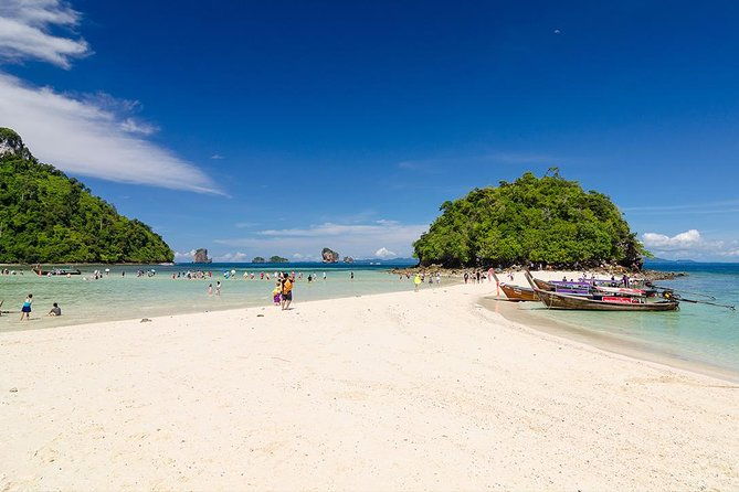 4 Islands Full-day Tour from Krabi with Tub, Chicken, Poda Island & Phra Nang - Poda Island: Relaxation and Beach Bliss