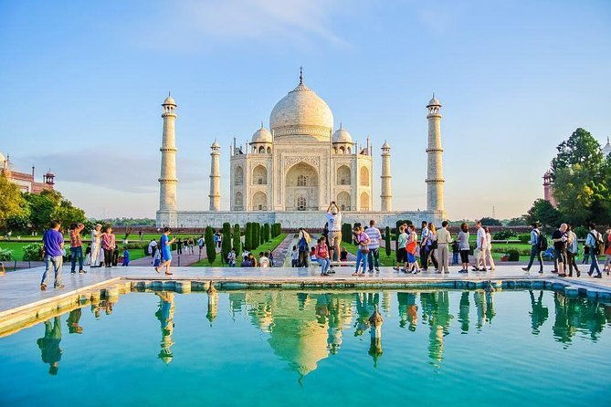 All Inclusive: Five Days Golden Triangle Tour Taj Mahal at Sunrise and Sunset - FAQ