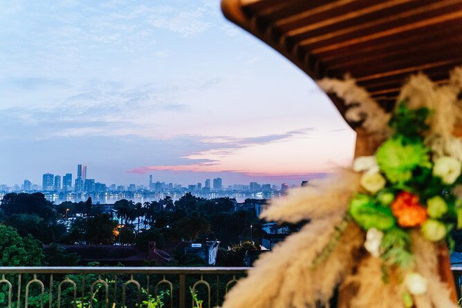 Authentic Bun Cha Hanoi making - with skyline view of Westlake - Practicalities and Booking Tips