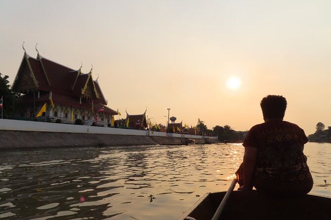 Ayutthaya Glittering Sunset, Boat Ride, Noted Sight, Local Market - FAQs