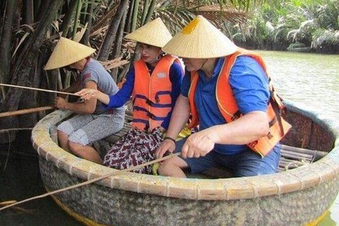 Basket Boat in Hoi An( visit water coconut forest,Crab fishing ) - FAQs