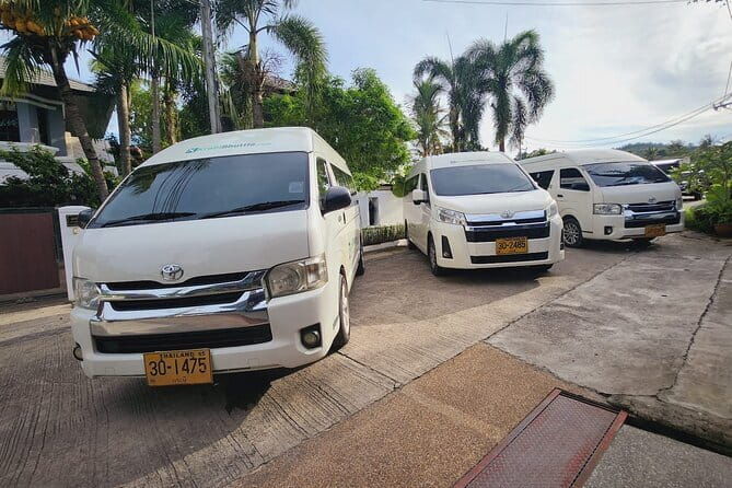 Krabi to Phuket Private Shuttle or v/v - Summary