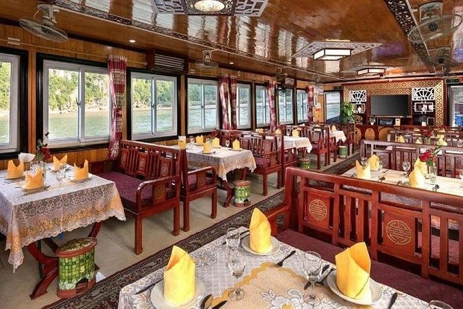 Halong Islands, Caves, Kayak, Lunch Day Tour w Dragonfly Cruise - The Sum Up