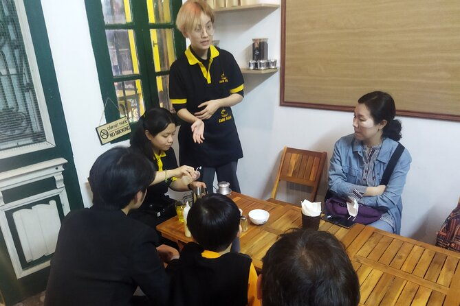 Hanoi Egg Coffee Class and Street Food Walking Tour - The Sum Up