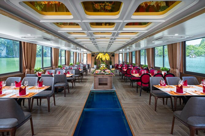 Lan Ha Bay full-day tour from Hanoi, Hai Phong - Serenity Cruises - Relaxation and Sunset Farewell