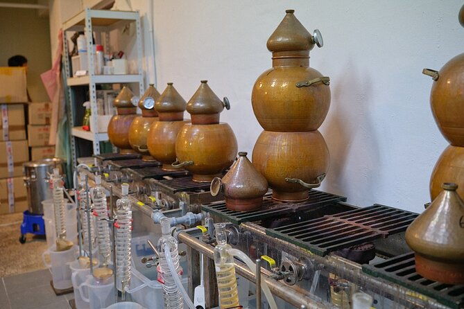 Soju Tasting at Distillery - story of 3 pigs - The Sum Up