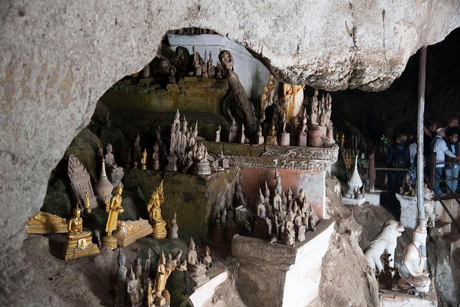 FULL DAY  Kuang Si Waterfall, Kayak on the Nam Ou / Mekong River, Pak Ou Caves - Authentic Experiences and Small-Group Benefits