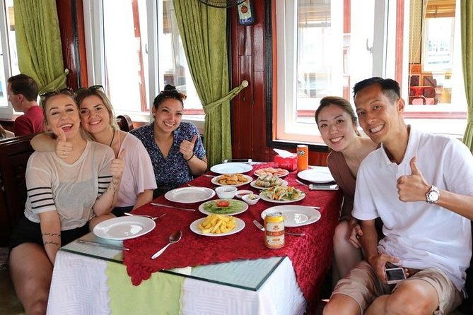 Halong Islands, Cave, Kayak, Bamboo Day Tour w Dragonfly Cruise - FAQ