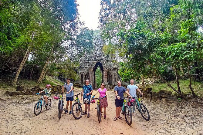 Private Angkor Sunrise Bike Tour Supported By Minivan - FAQs