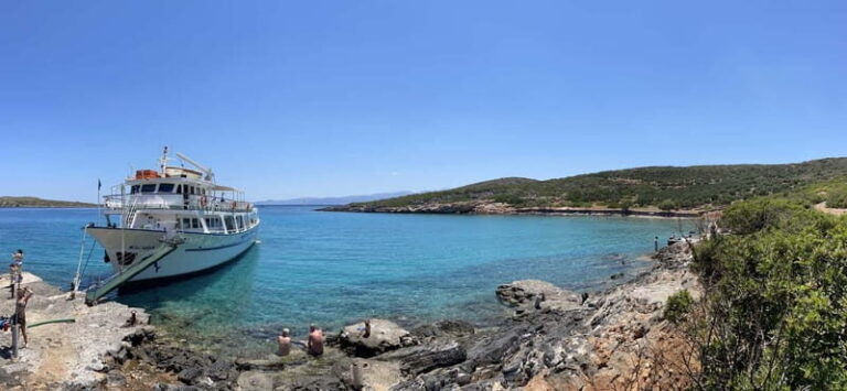 Agios Nikolaos: Fun Cruise Around Elounda Bay - The Included Items and Practical Details