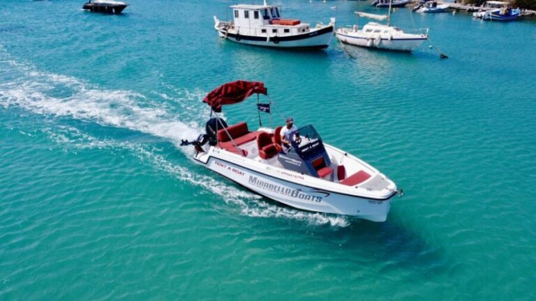 Agios Nikolaos: Motorboat or Speedboat Rental - Detailed Itinerary Breakdown