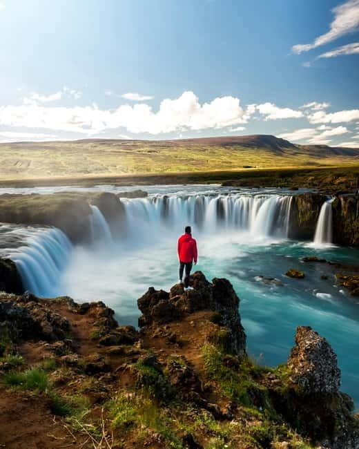 Akureyri Port: Godafoss Waterfall Guided Tour with Pickup - Detailed Tour Breakdown