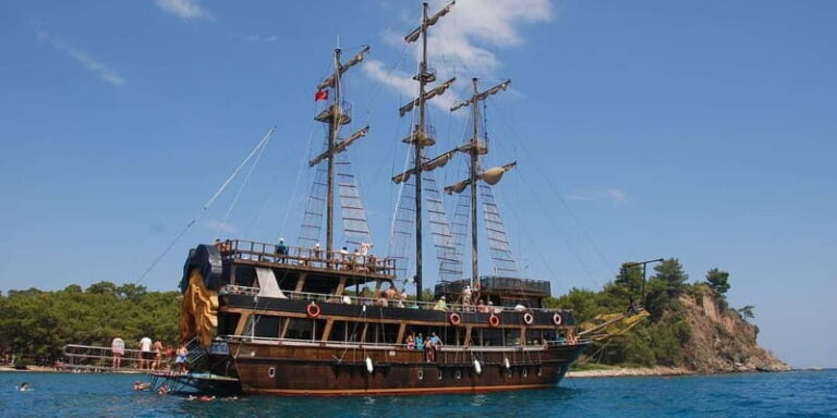 Alanya: Pirate Boat Tour with Lunch & Unlimited Soft Drinks - The Highlights of the Tour