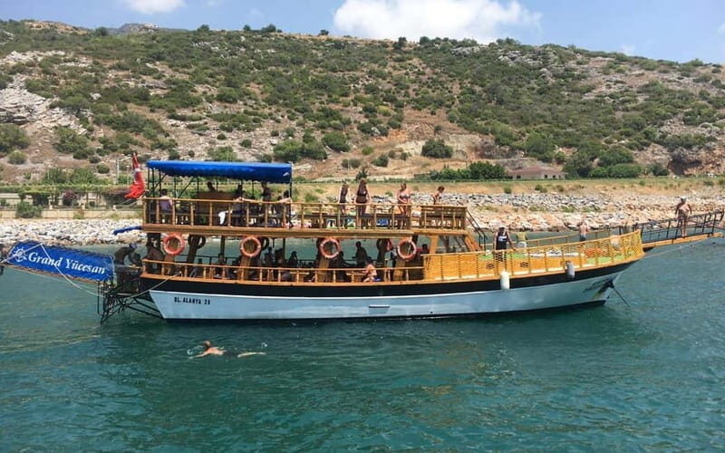 Alanya: Relaxing Boat Tour with Lunch and Hotel Transfer - The Itinerary: What to Expect During the Day